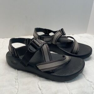 Chaco Classic Sandals Men's Size US 9 Gray Black Chacos Casual Shoes